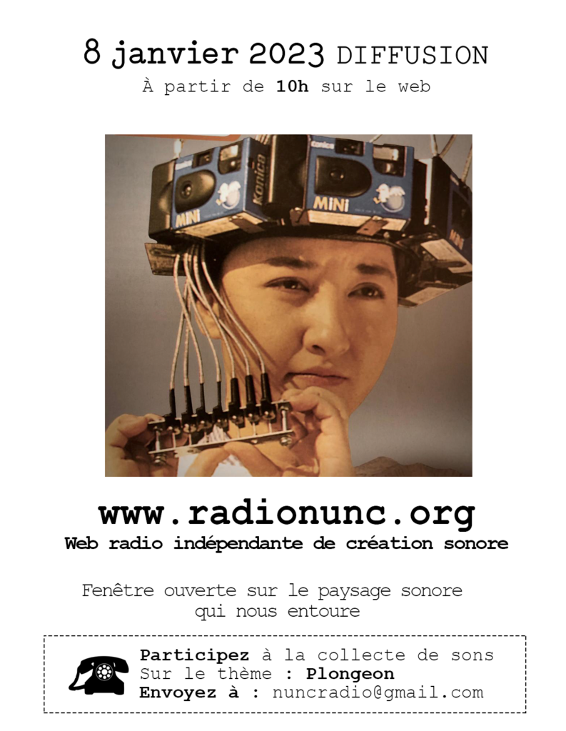 Diffusion du 8janvier 2023, webradio de création sonore à Marseille
